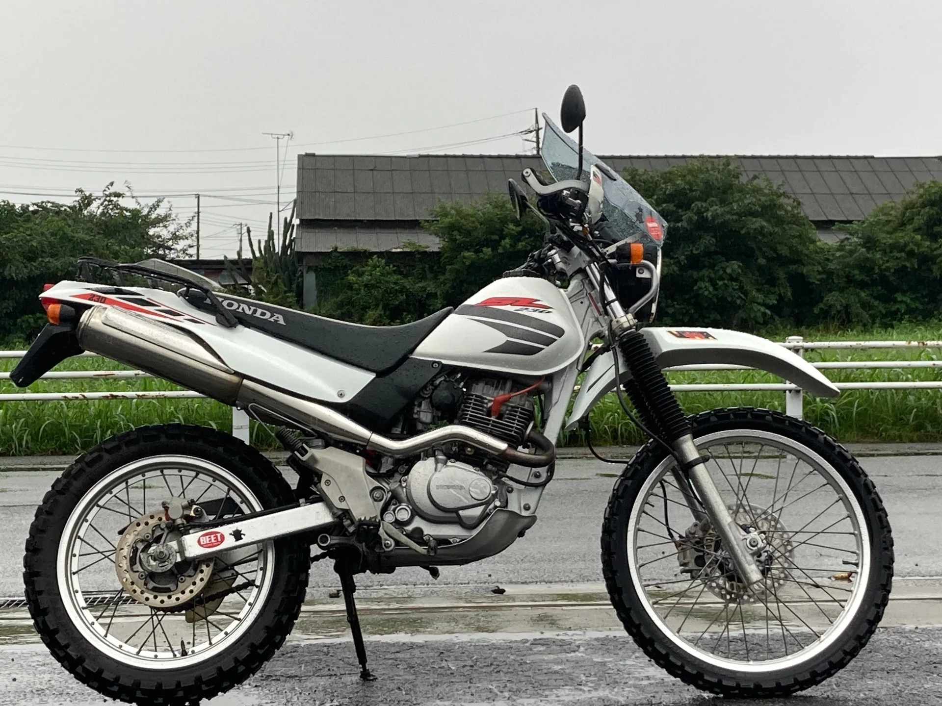 Honda SL230  с аукциона в Японии