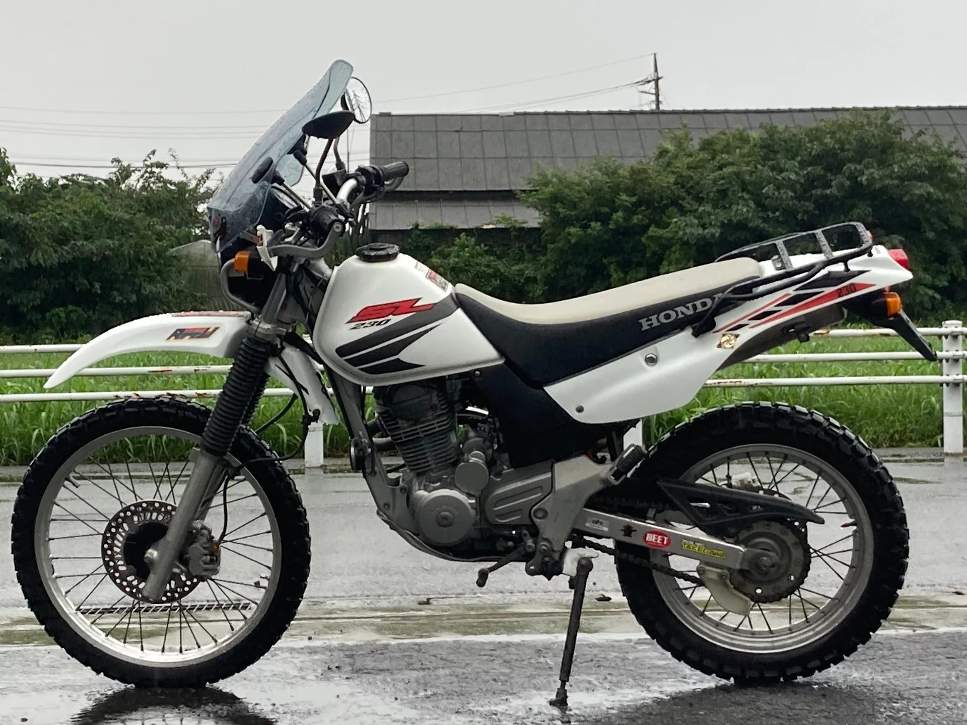 Honda SL230  с аукциона в Японии