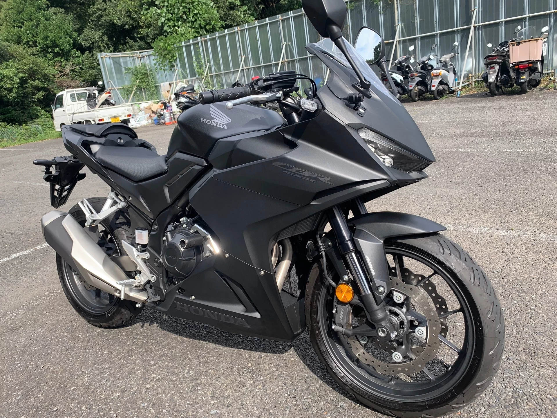 Honda CBR400R  с аукциона в Японии