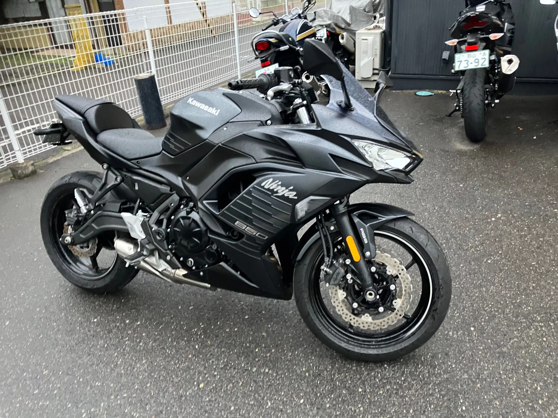 Kawasaki Ninja 650  с аукциона в Японии