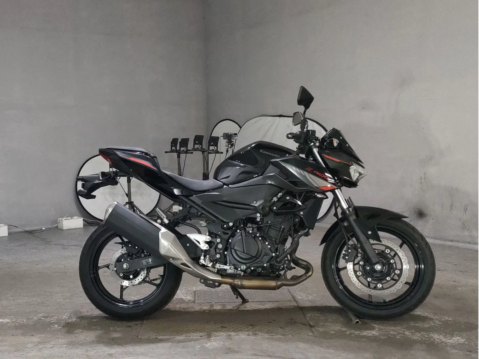 Kawasaki Z400  с аукциона в Японии