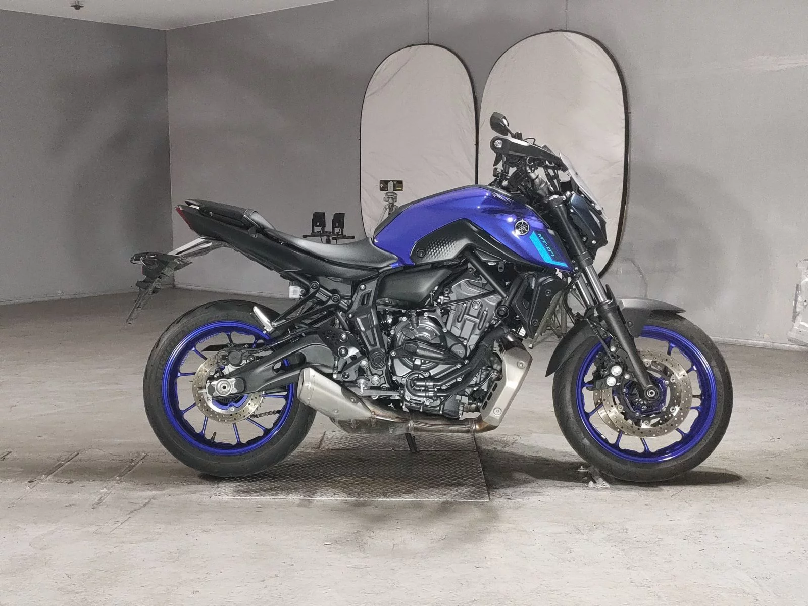 Yamaha MT-07  с аукциона в Японии