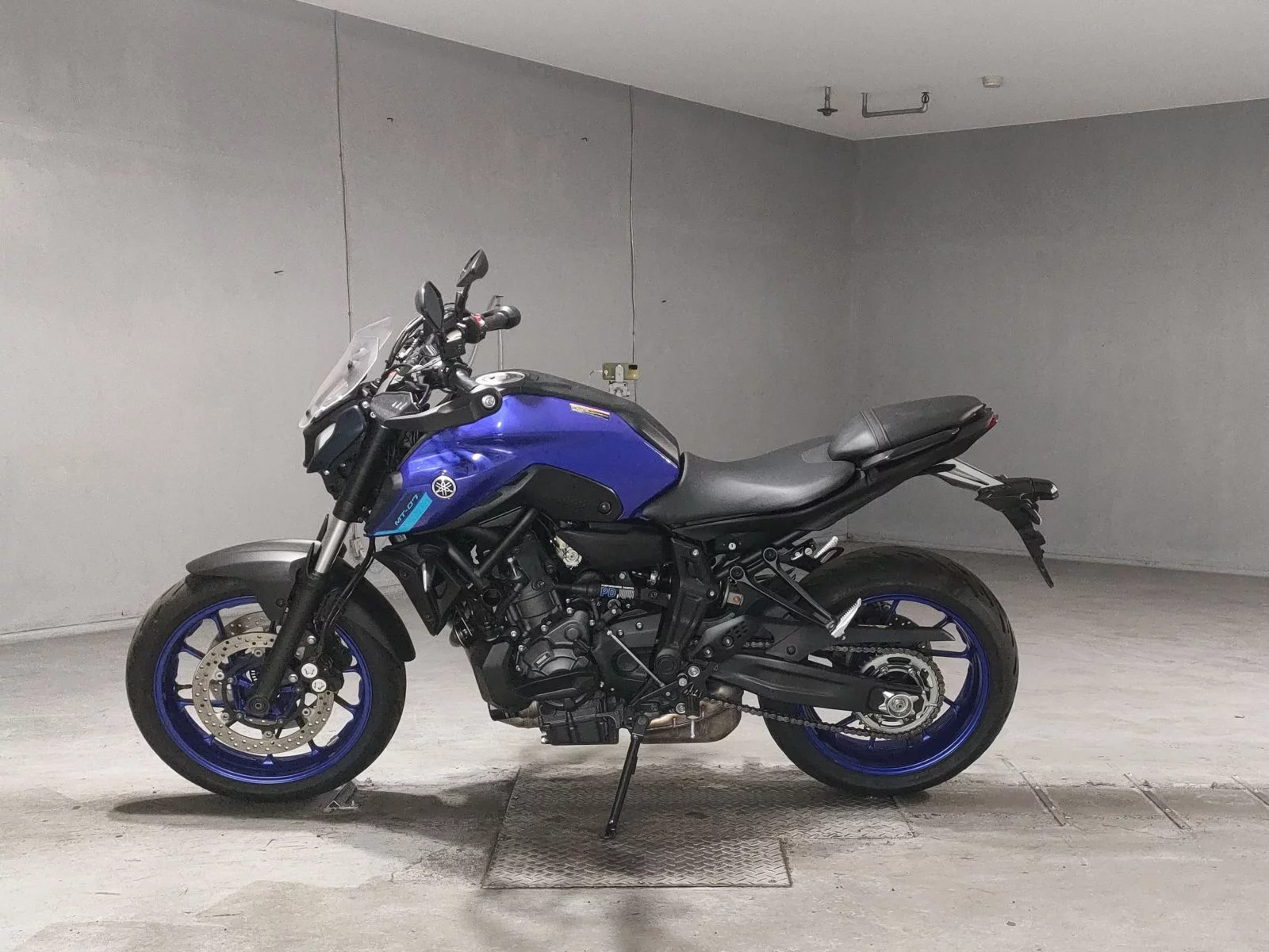 Yamaha MT-07  с аукциона в Японии