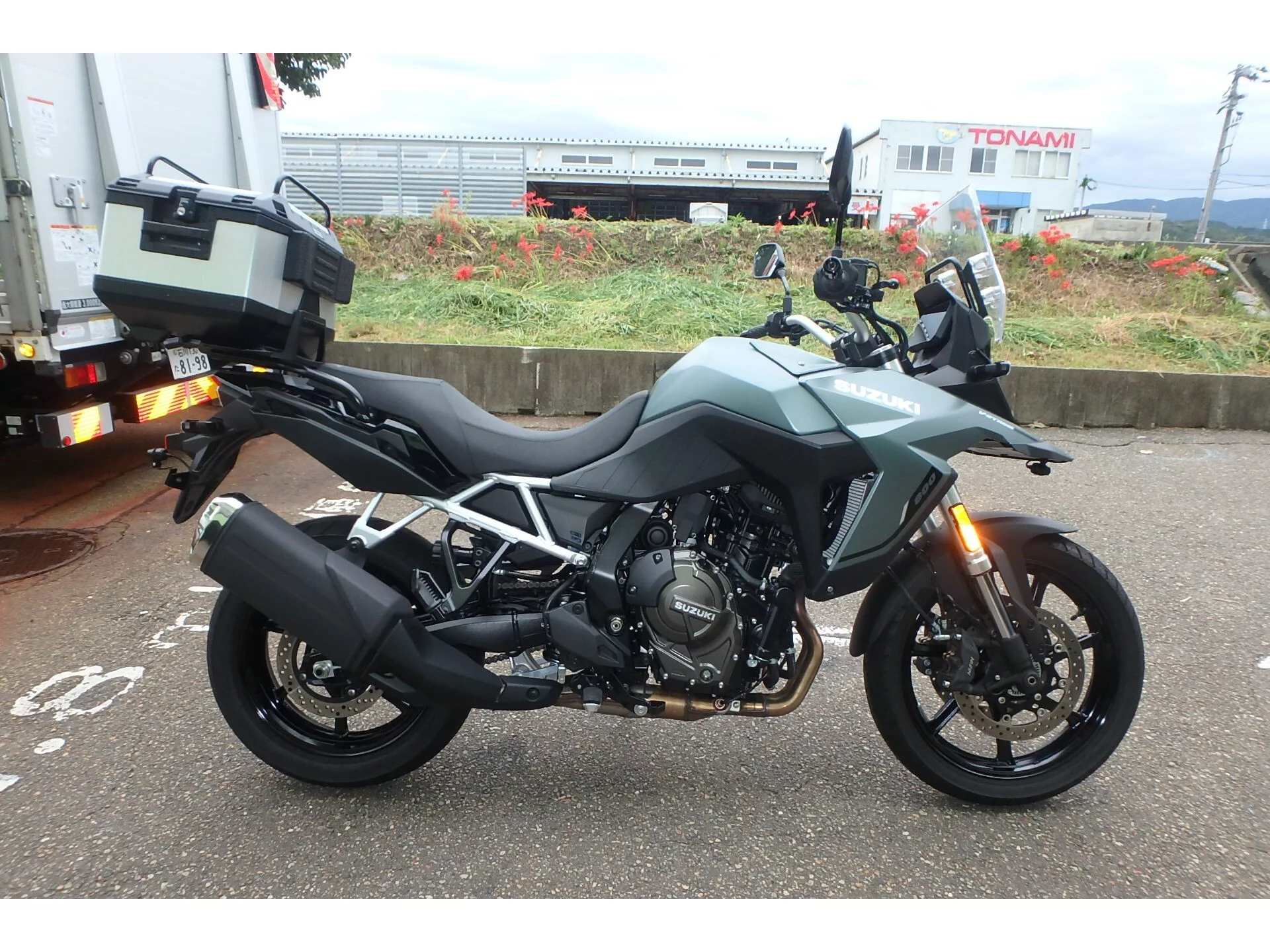 Suzuki V-STROM800  с аукциона в Японии