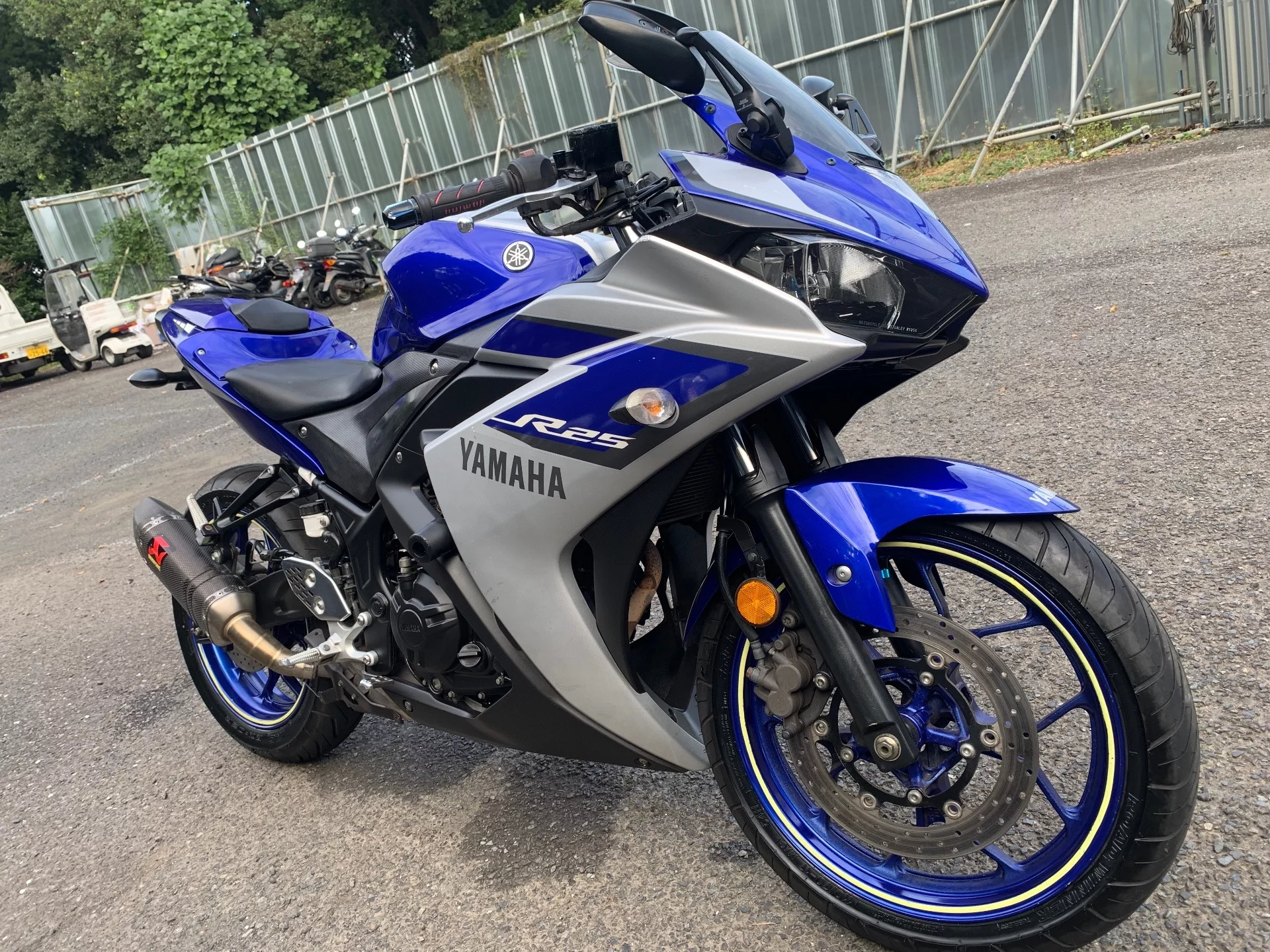Yamaha YZF-R25  с аукциона в Японии