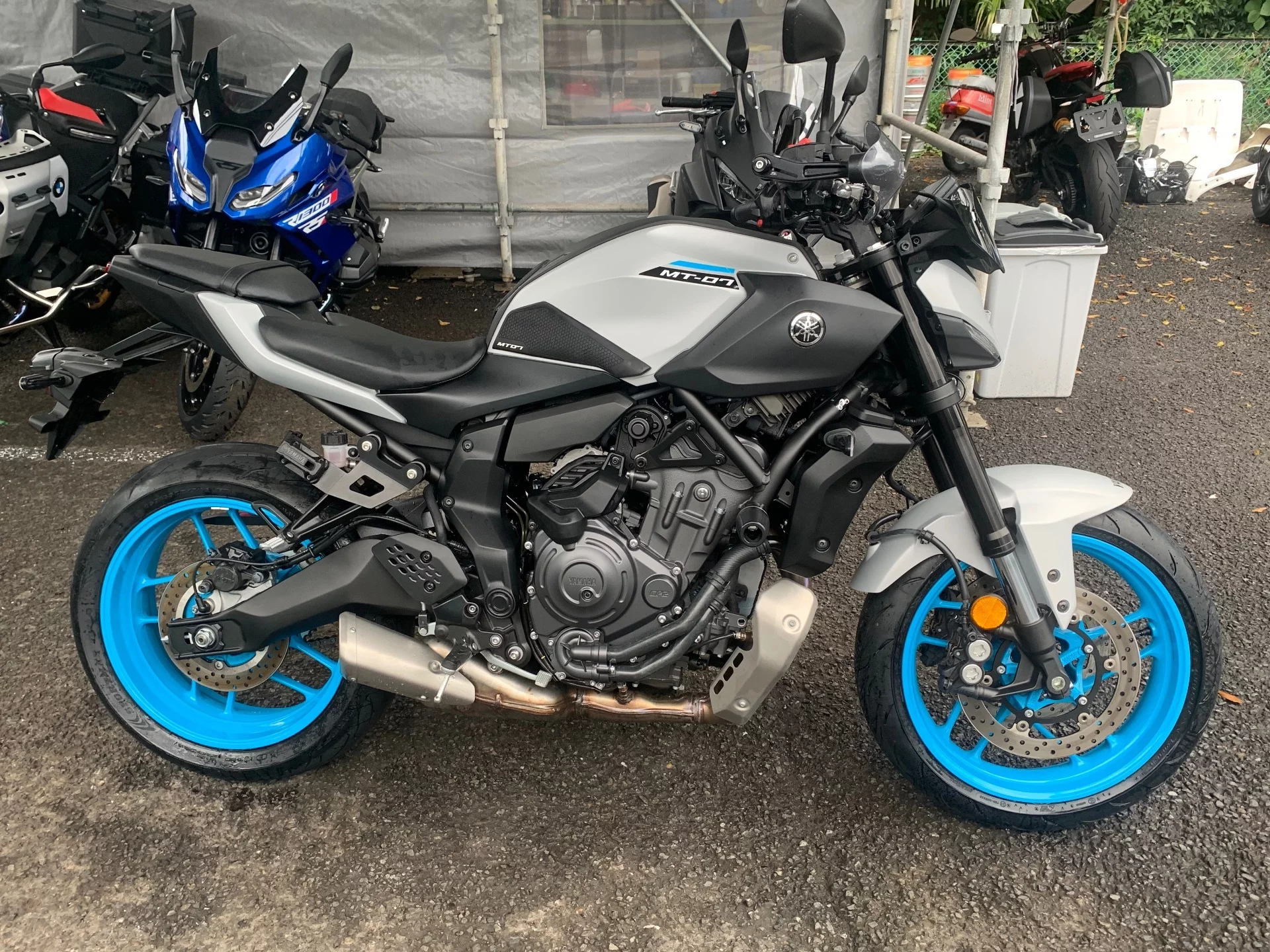 Yamaha MT-07 Y-AMT ABS  с аукциона в Японии