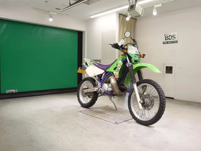 Kawasaki KDX220SR  с аукциона в Японии