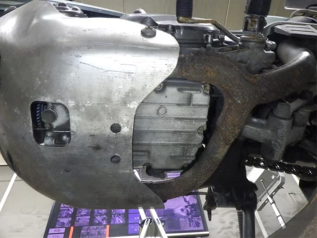 Kawasaki KLE400  с аукциона в Японии