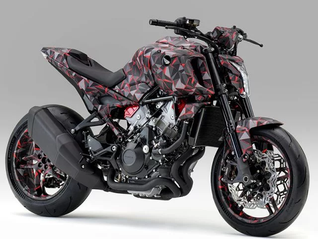 Honda V3R 900 E-Compressor Prototype