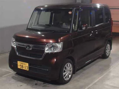 HONDA N BOX 2022 с аукциона, 658cc, пробег 58 000 км