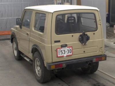 SUZUKI JIMNY 1992 с аукциона, 660cc, пробег 10 000 км