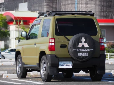 MITSUBISHI PAJERO MINI 2008 с аукциона, 660cc, пробег 129 000 км