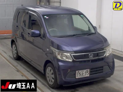 HONDA N WGN 2015 с аукциона, 660cc, пробег 111 000 км