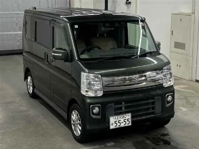 SUZUKI EVERY WAGON 2020 с аукциона, 660cc, пробег 38 000 км
