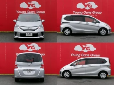 HONDA FREED 2015 с аукциона, 1500cc, пробег 23 000 км