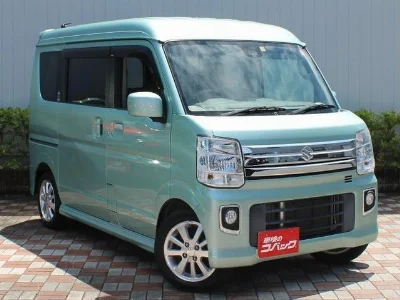 SUZUKI EVERY WAGON 2018 с аукциона, 660cc, пробег 52 000 км
