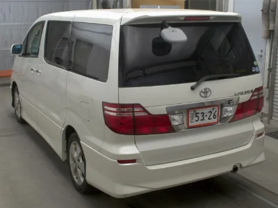 TOYOTA ALPHARD 2007 с аукциона, 2400cc, пробег 51 000 км