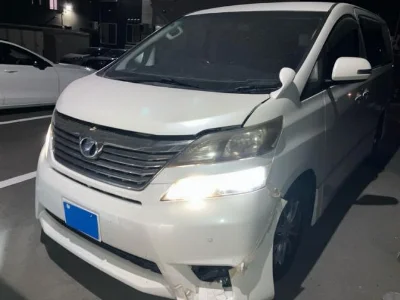 TOYOTA VELLFIRE 2008 с аукциона, 2400cc, пробег 233 000 км