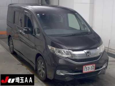HONDA STEP WAGON 2016 с аукциона, 1500cc, пробег 122 000 км