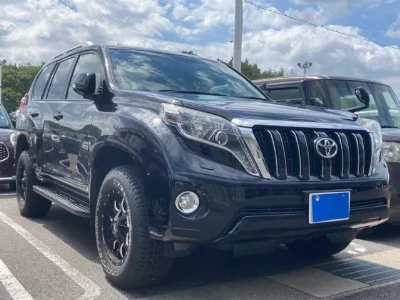 TOYOTA LAND CRUISER PRADO 2015 с аукциона, 2800cc, пробег 114 000 км