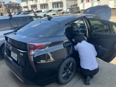 TOYOTA PRIUS 2017 с аукциона, 1800cc, пробег 141 000 км