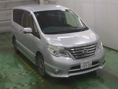 NISSAN SERENA 2015 с аукциона, 2000cc, пробег 88 000 км