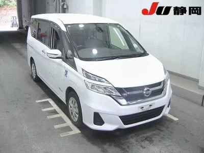 NISSAN SERENA 2017 с аукциона, 2000cc, пробег 188 000 км