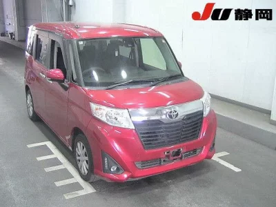 TOYOTA ROOMY 2018 с аукциона, 1000cc, пробег 117 000 км