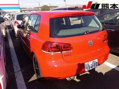 VOLKSWAGEN GOLF 2013 с аукциона, 1400cc, пробег 90 000 км