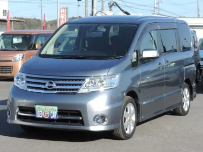 NISSAN SERENA 2009 с аукциона, 2000cc, пробег 99 000 км