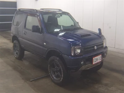 SUZUKI JIMNY 2016 с аукциона, 660cc, пробег 105 000 км