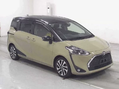TOYOTA SIENTA 2019 с аукциона, 1500cc, пробег 27 000 км