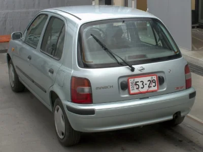 NISSAN MARCH 1998 с аукциона, 1000cc, пробег 6 000 км
