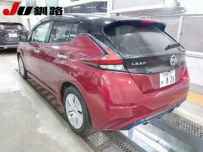 NISSAN LEAF 2019 с аукциона, пробег 50 000 км