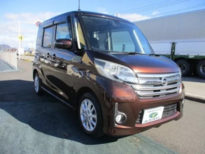NISSAN DAYZ ROOX 2015 с аукциона, 660cc, пробег 81 000 км