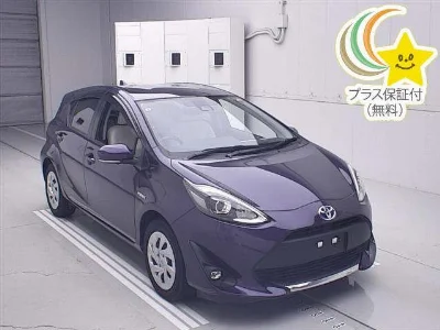 TOYOTA AQUA 2019 с аукциона, 1500cc, пробег 57 000 км