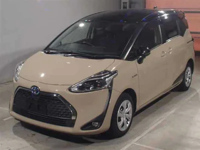 TOYOTA SIENTA 2019 с аукциона, 1500cc, пробег 82 000 км