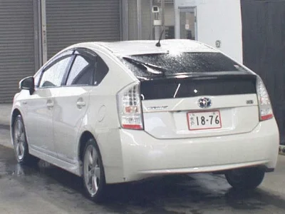 TOYOTA PRIUS 2011 с аукциона, 1797cc, пробег 154 000 км