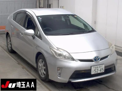 TOYOTA PRIUS 2012 с аукциона, 1800cc, пробег 162 000 км