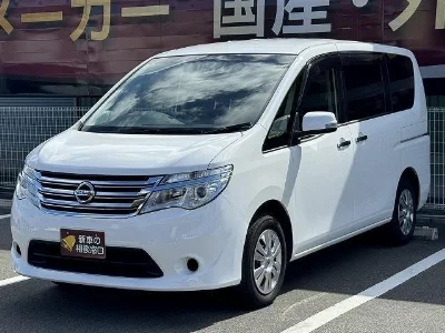NISSAN SERENA 2015 с аукциона, 2000cc, пробег 132 000 км