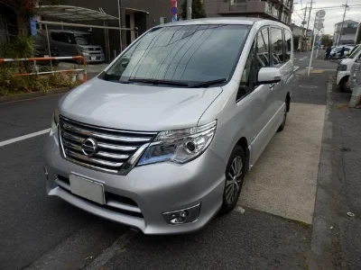 NISSAN SERENA 2014 с аукциона, 2000cc, пробег 42 000 км