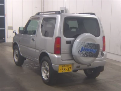 SUZUKI JIMNY 2001 с аукциона, 660cc, пробег 97 000 км