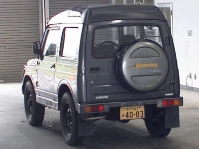 SUZUKI JIMNY 1992 с аукциона, 660cc, пробег 39 000 км