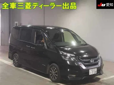 NISSAN SERENA 2017 с аукциона, 2000cc, пробег 101 000 км
