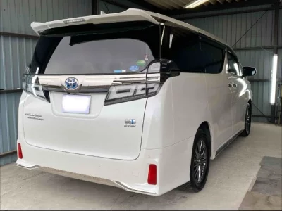 TOYOTA VELLFIRE 2018 с аукциона, 2500cc, пробег 171 000 км