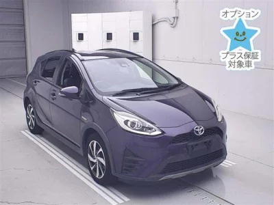 TOYOTA AQUA 2017 с аукциона, 1500cc, пробег 47 000 км