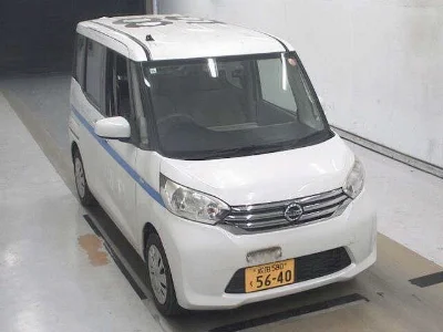 NISSAN DAYZ ROOX 2014 с аукциона, 660cc, пробег 93 000 км