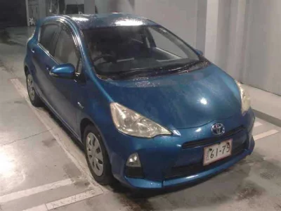 TOYOTA AQUA 2013 с аукциона, 1496cc, пробег 142 000 км