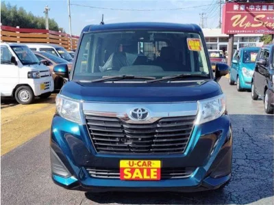 TOYOTA ROOMY 2017 с аукциона, 1000cc, пробег 83 000 км
