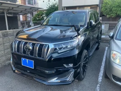 TOYOTA LAND CRUISER PRADO 2020 с аукциона, 2800cc, пробег 75 000 км